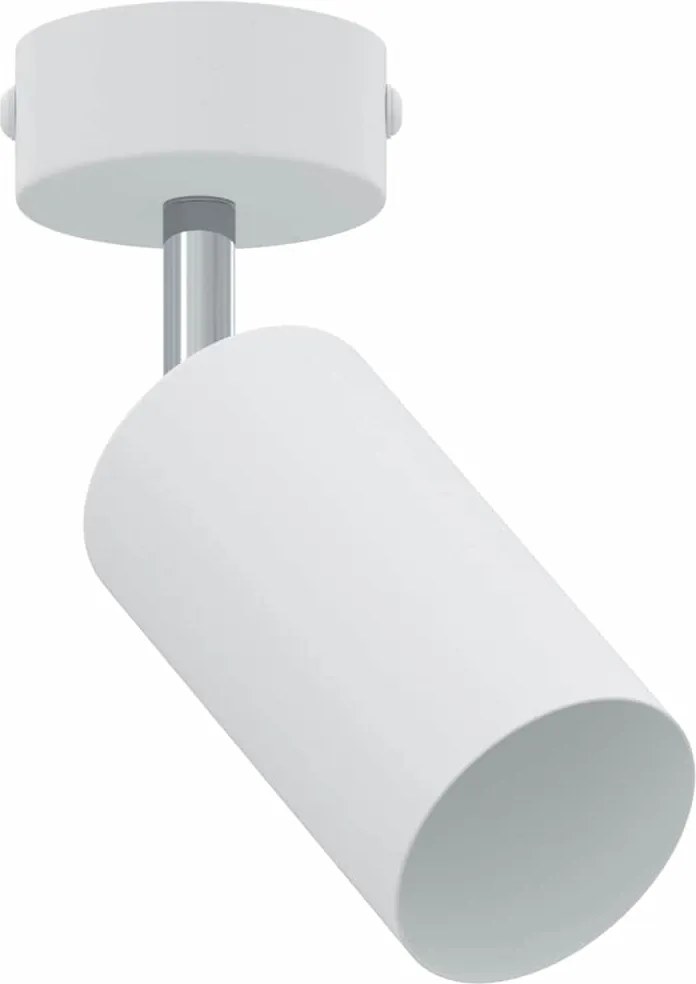 vidaXL Mennyezeti spotlámpa fényszórókkal Fehér 6 x 6 x 16 cm Fém