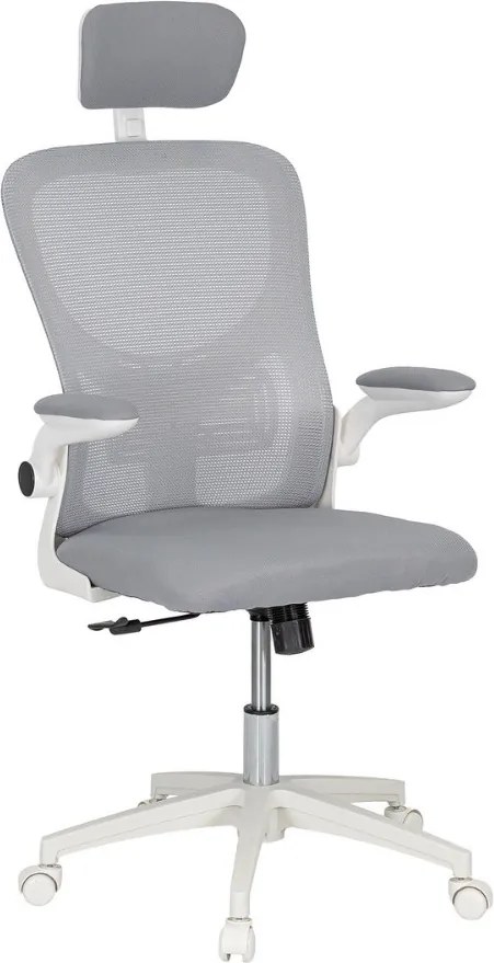 Flexo ergonomikus irodai forgószék deréktámasszal fehér