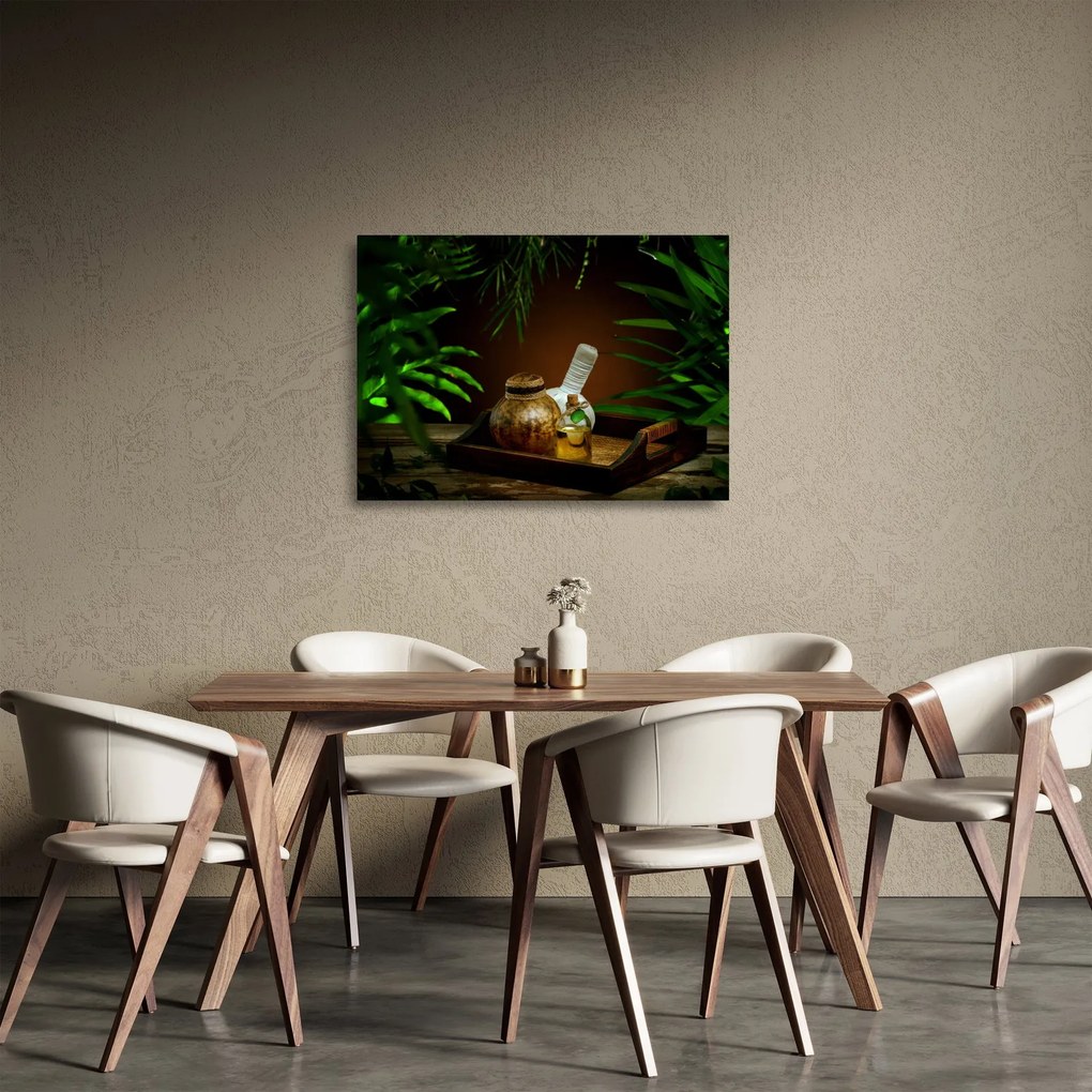 Kép spa dolgokról (üvegen) (70x50 cm)