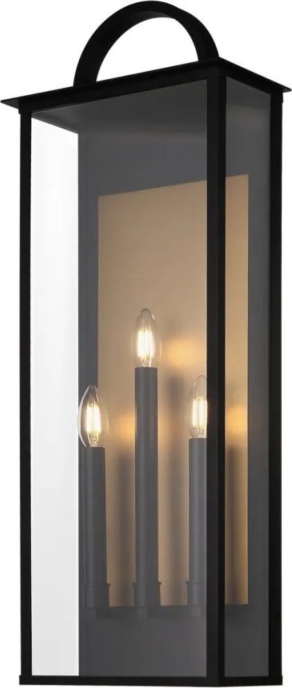Cosmolight MALIBU W03555BK Fali lámpa 3x25W/E14 IP23