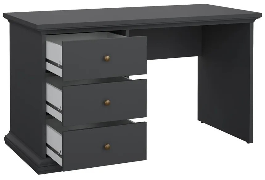 Provence íróasztal, szürke