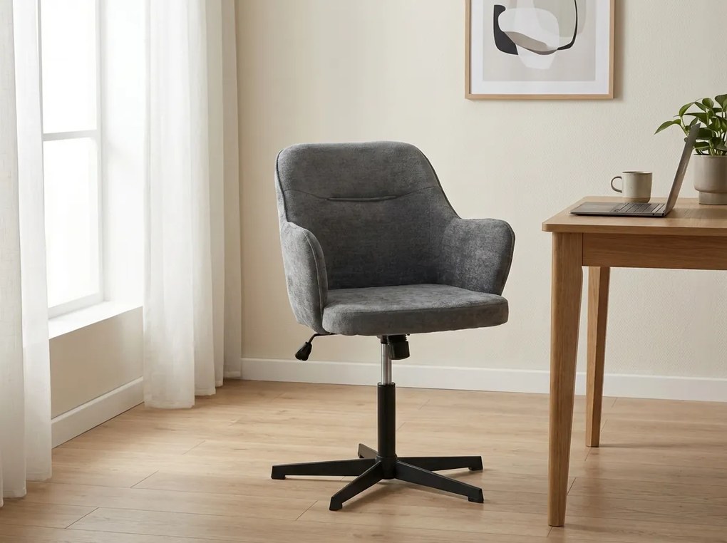 Készlet 2 db szürke irodai szék NERIS