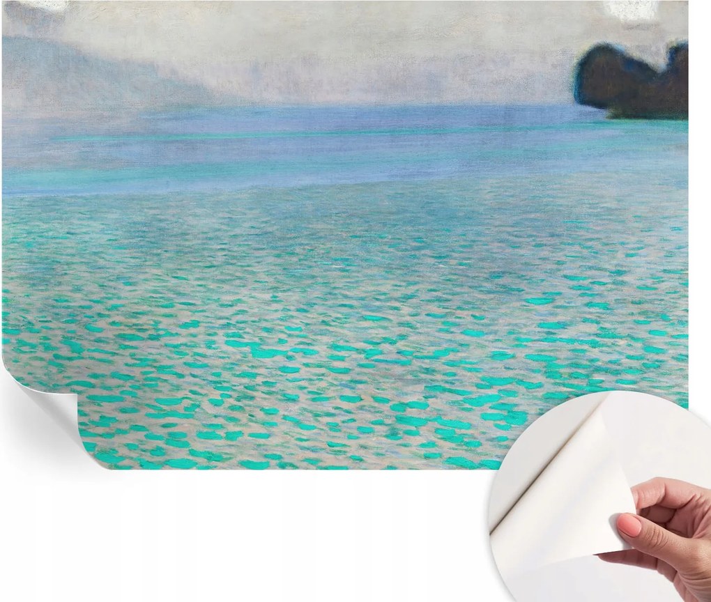 Öntapadós Fali Fotótapéta Hálószobába Türkiz víz 152x104 cm