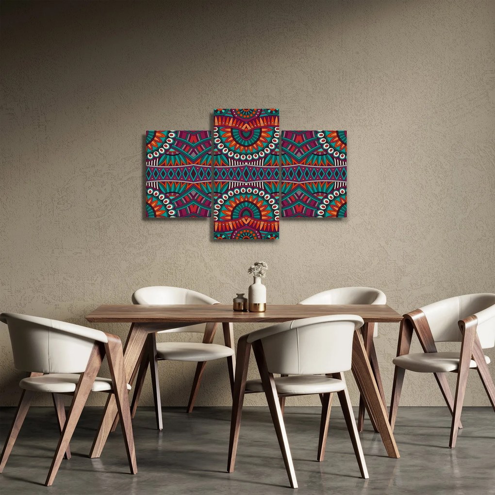 A díszítő absztrakció képe (90x60 cm)