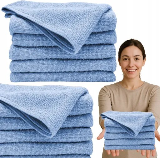 Strandtörölköző Nagy 70x140 Pamut 100% kék Szállodai