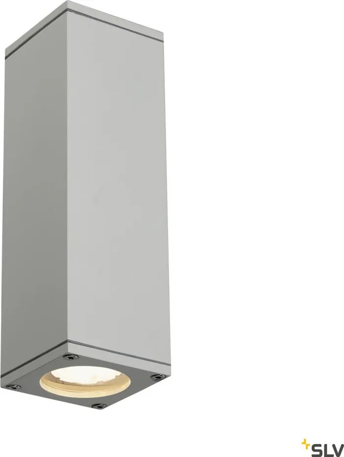 SLV 229532 THEO Modern Kültéri Fali Lámpa Átlátszó, Szürke GU10 IP44
