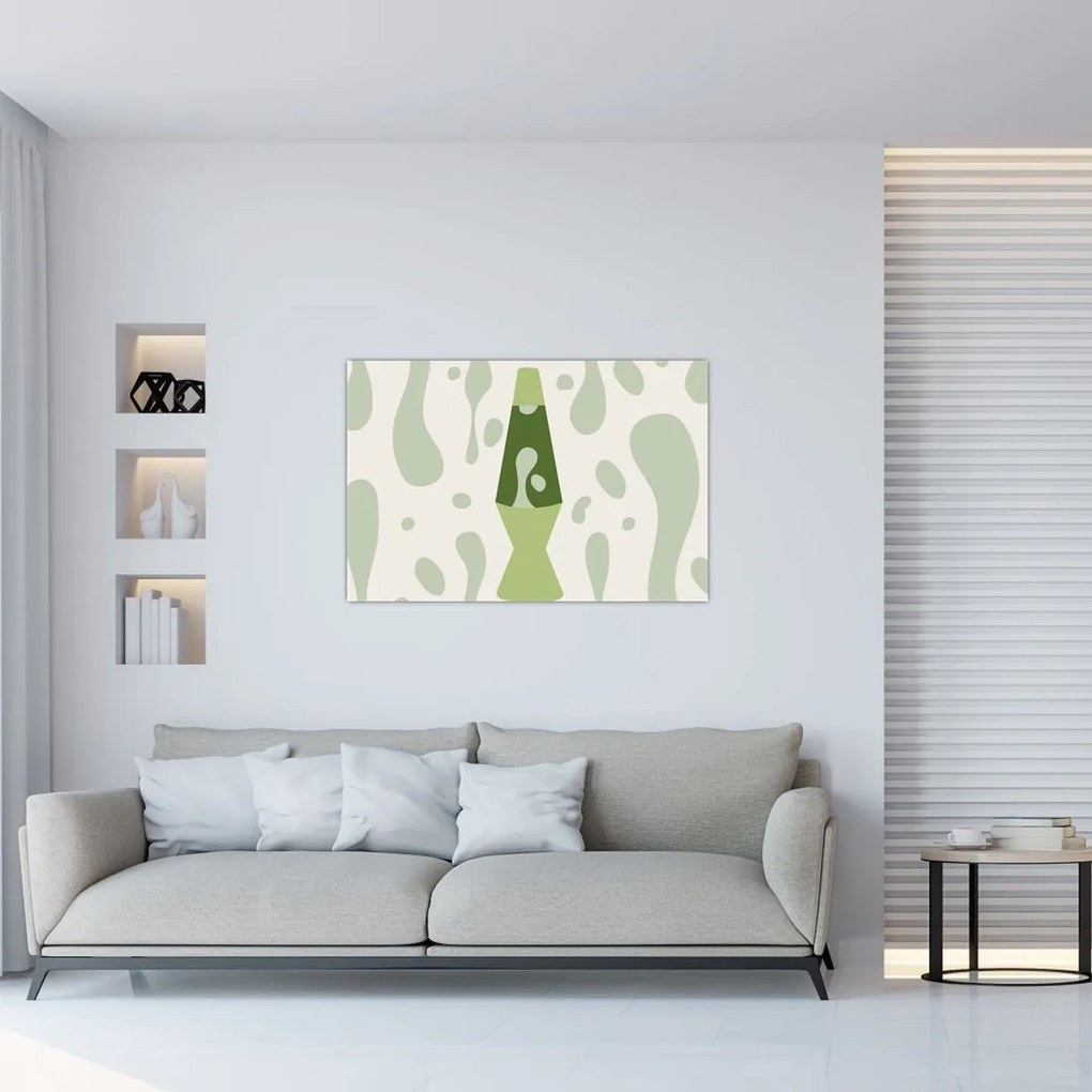 Kép - Hippik, lávalámpa (90x60 cm)