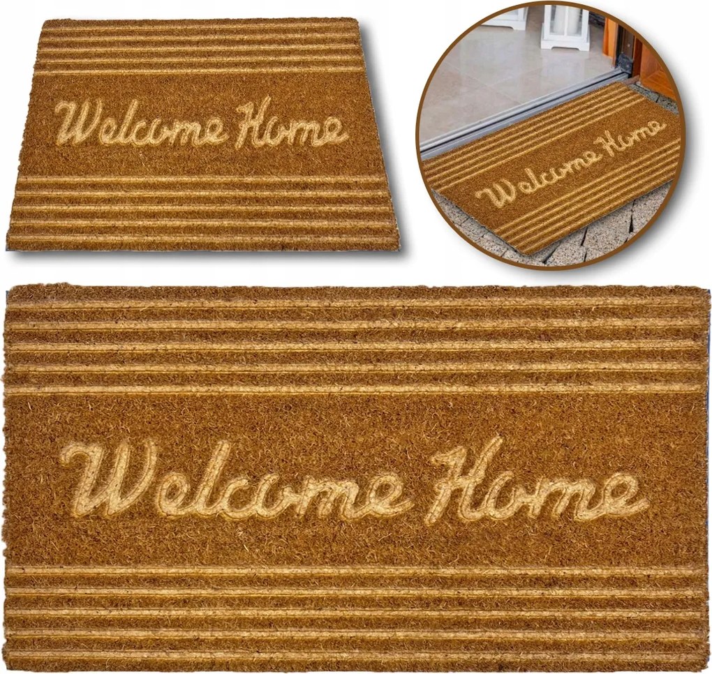 Lábtörlő Külső Ajtószőnyeg Kókusz 40x60