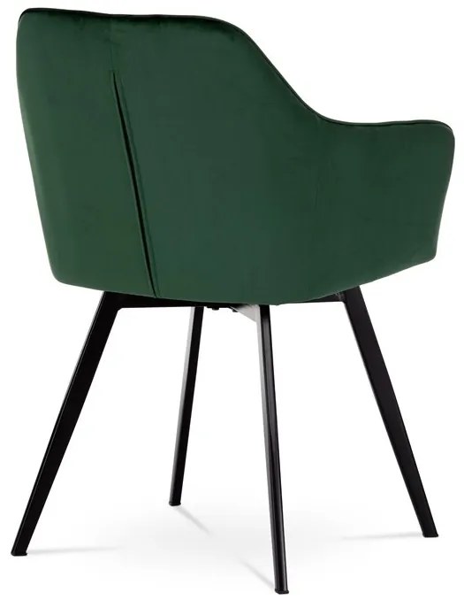 Zöld Bársony Étkezőszék. DCH-425 GRN4