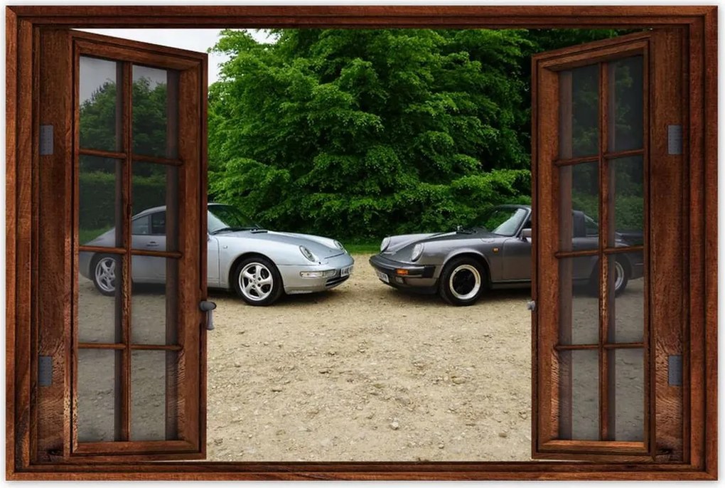 Poszterek 90x60 Porsche Autó