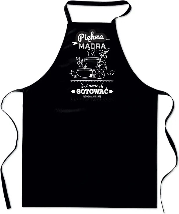 Kötény Nyomtatott Konyhai Gyönyörű Okos Tud Főzni Női