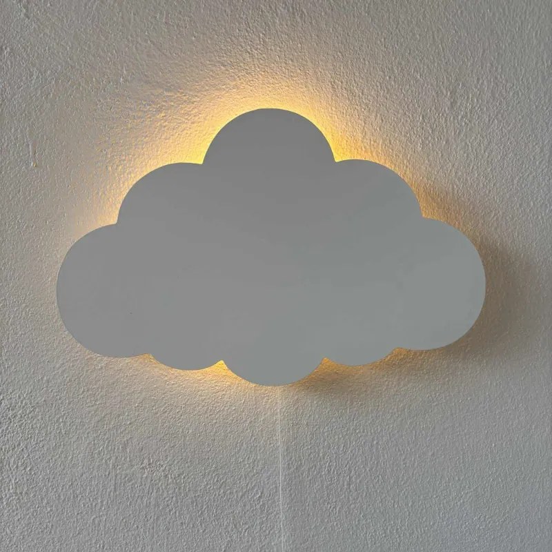 LED fali dekoráció felhő formájában – Éjszakai fény gyerekszobába | LUNIK