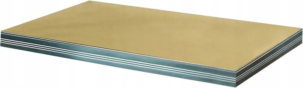 Polcos szekrény fém polc horganyzott 110x50 fém polc Helios 350kg