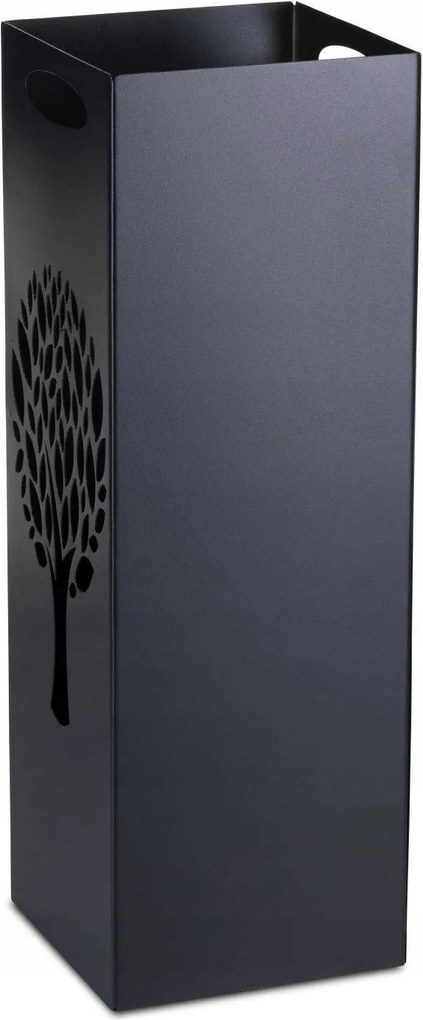 Esernyőtartó fém állvány csepegtetővel 60 cm Loft előszoba