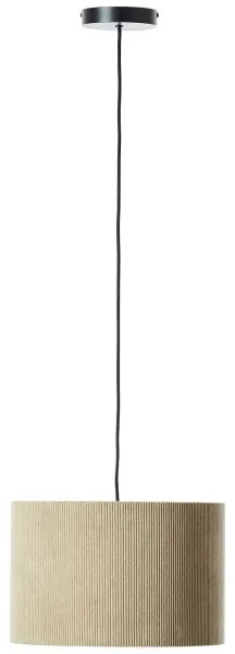 Brilliant - Csillár zsinóron TONY 1xE27/20W/230V átm. 35 cm barna