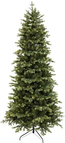 3D Olasz Lucfenyő keskeny műfenyő 210cm 350LED