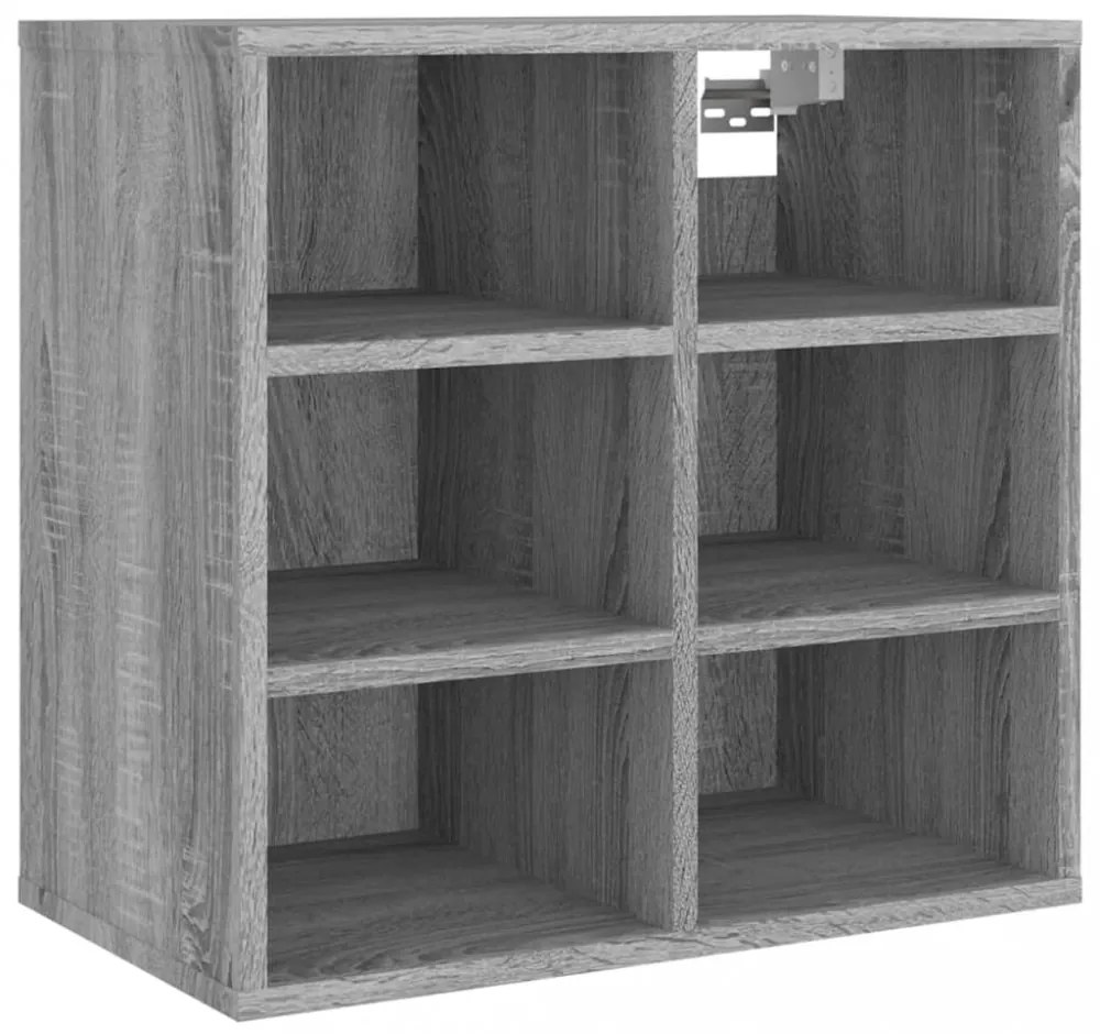 2 db szürke sonoma színű cipősszekrény 52,5x30x50 cm