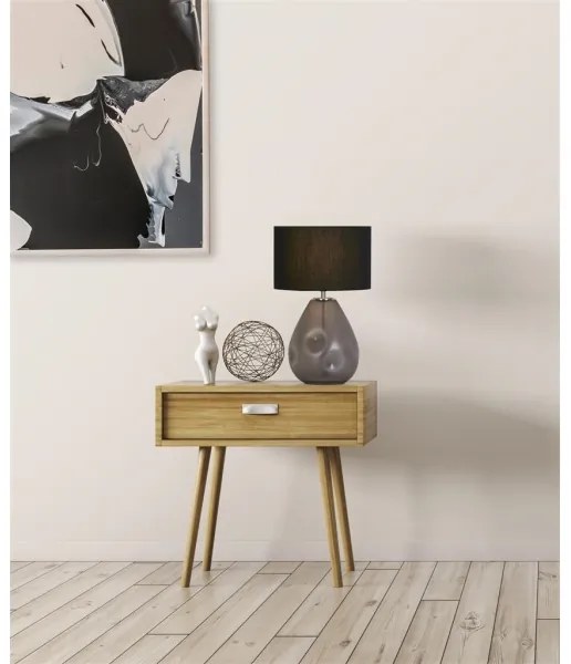 Searchlight EU65420BK - DEVON asztali lámpa 1xE27/60W/230V fekete