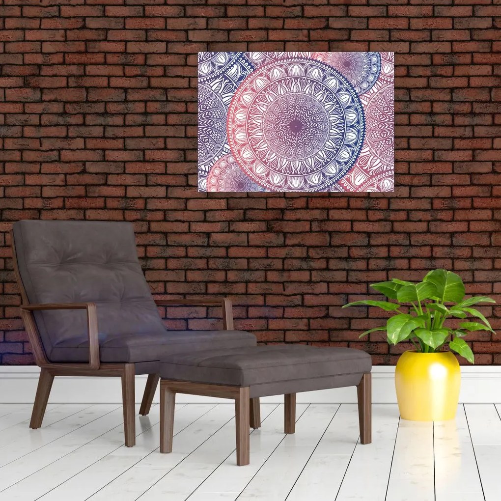 Mandala kép (70x50 cm)