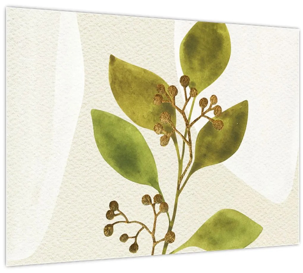 Kép - Akvarell ág N⁰1 (70x50 cm)