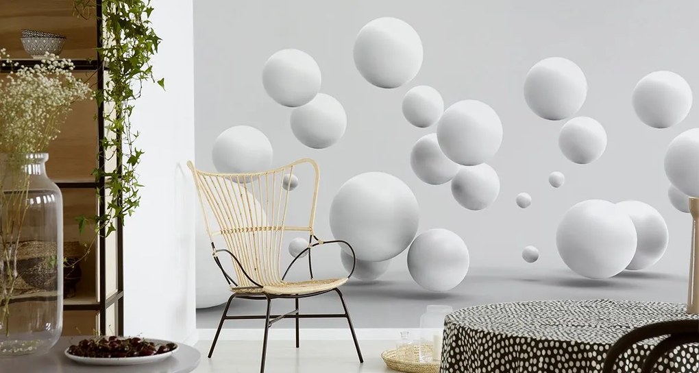 Gömbök a térben fotótapéta - VEXL - 208x146cm