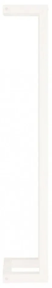 fehér tömör fenyőfa törülközőtartó 23 x 18 x 110 cm