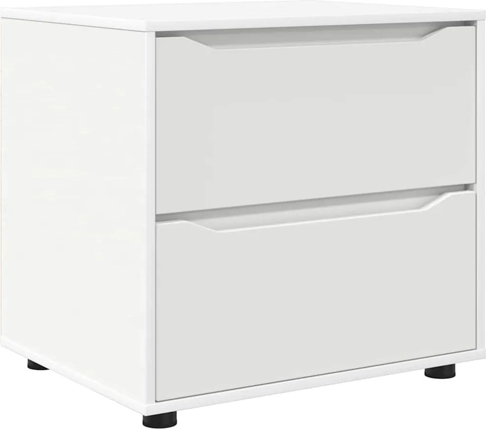 vidaXL Tárolószekrény Fehér 60 x 48 x 57 cm Faanyag
