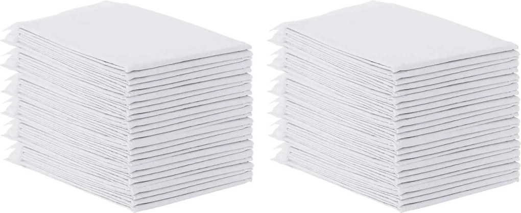 vidaXL Nem szőtt szövet állat tréningpárna 50 pcs 60 x 60 cm