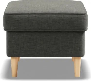 Uszak lábtartó, fonott, fekete