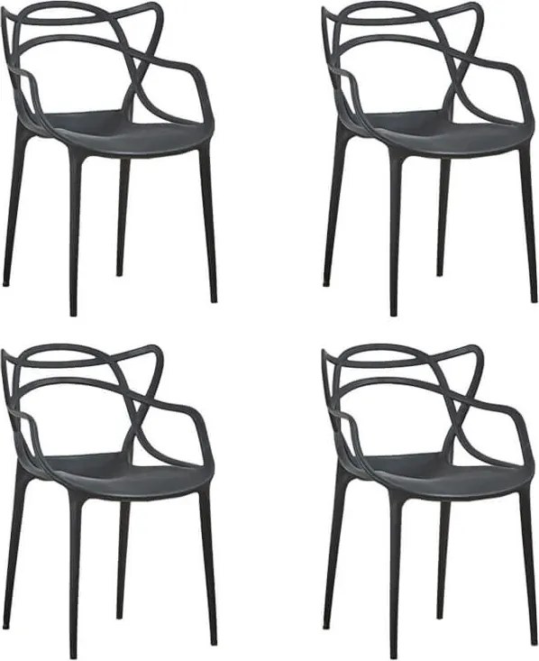 Weston szék Fekete 4 db N