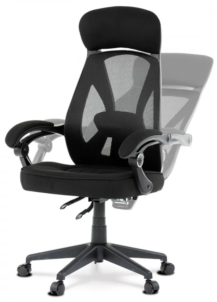 Scaun pivotant de birou negru KA-Y309