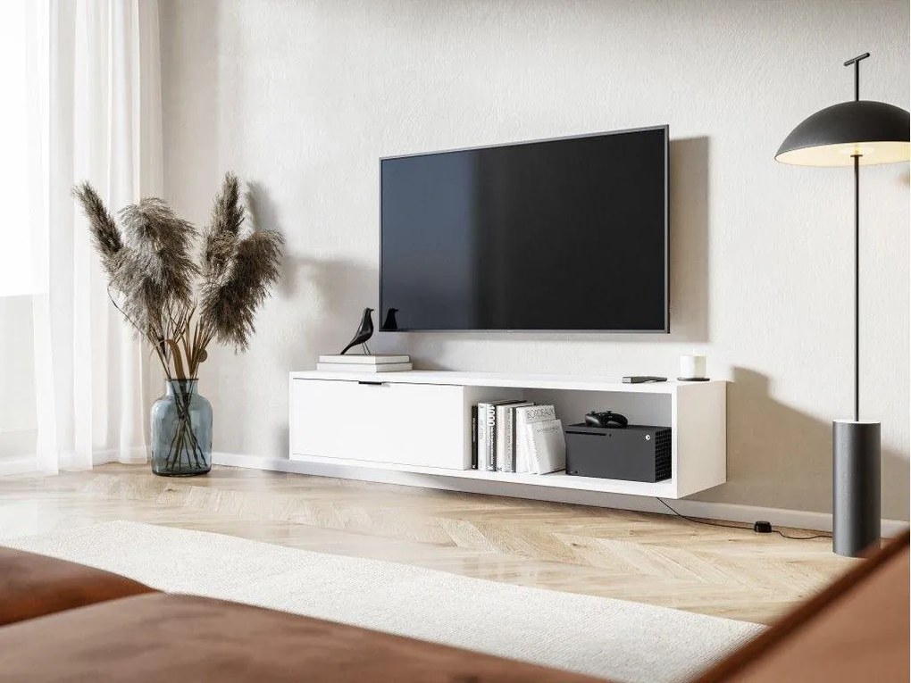 TV asztal/szekrény Kompe (fehér). 1091810