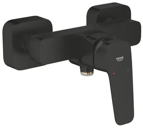 Zuhany csaptelep GROHE Cubeo zuhanyszett nélkül 150 mm fekete matt 1018242430