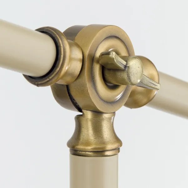 Orion Dimmelhető 12-1192/1 - Állólámpa SCHILLER 1xE27/40W/230V krémes/bronz