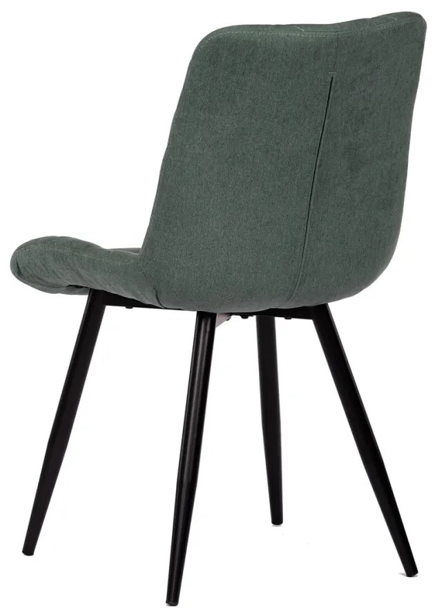 Scaun de sufragerie modern verde CT-382