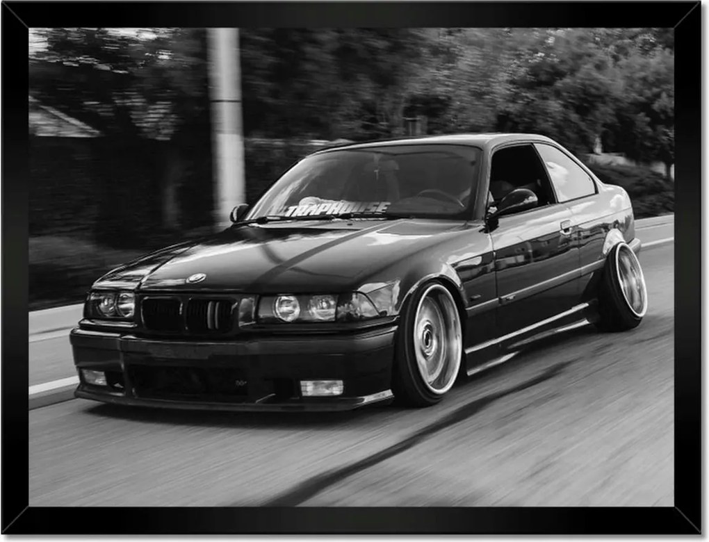 Poszterek keretben 40x30 Bmw 3 Hármas Buma Veterán autó Daily Car