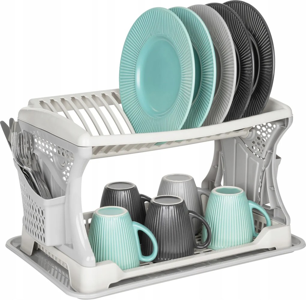 Kétszintes Edényszárító Latte Csepegtető