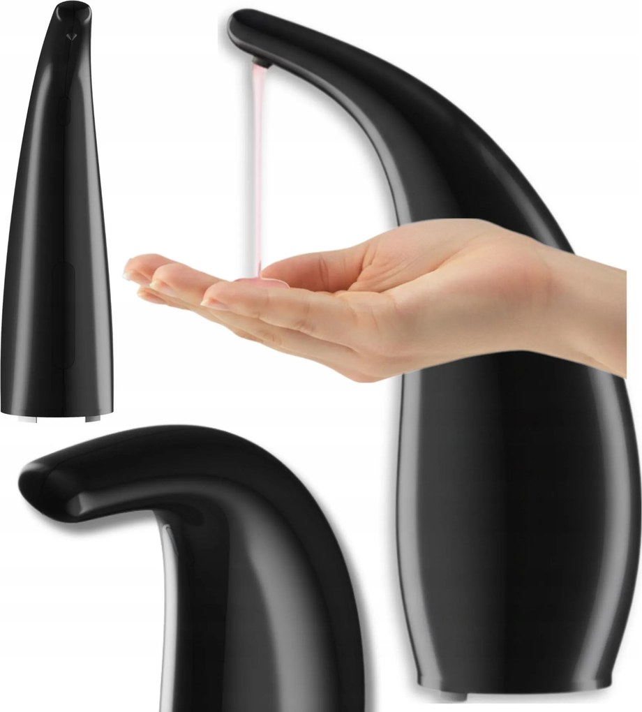 Érintésmentes adagoló szappanhoz, folyadékhoz Automata diszperziós érzékelővel 300 ml