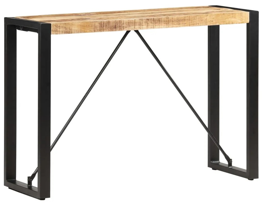 tömör mangófa tálalóasztal 110 x 35 x 76 cm