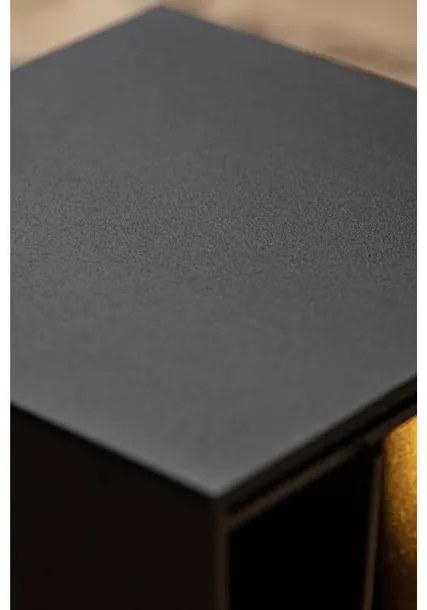 Lámpa Fali lámpa MISSOURI-K, 7W, 540lm, AC220-240V, 50/60 Hz, PF>0,5 ,Ra≥80, IP54, IK08, 4000K, négyzet, fekete