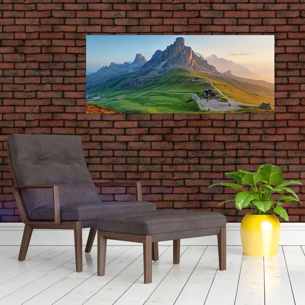 Kép - Dolomitok (120x50 cm)