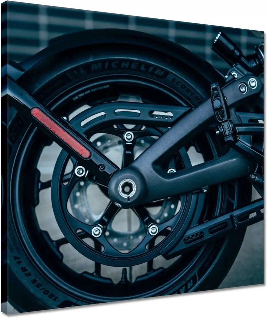 Vászonkép 40x40 Harley Davidson Motorkerékpár