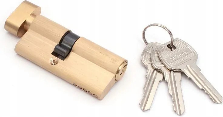 Dobos Ajtóbetét A2 Gxl ovális 45/45G Sárgaréz