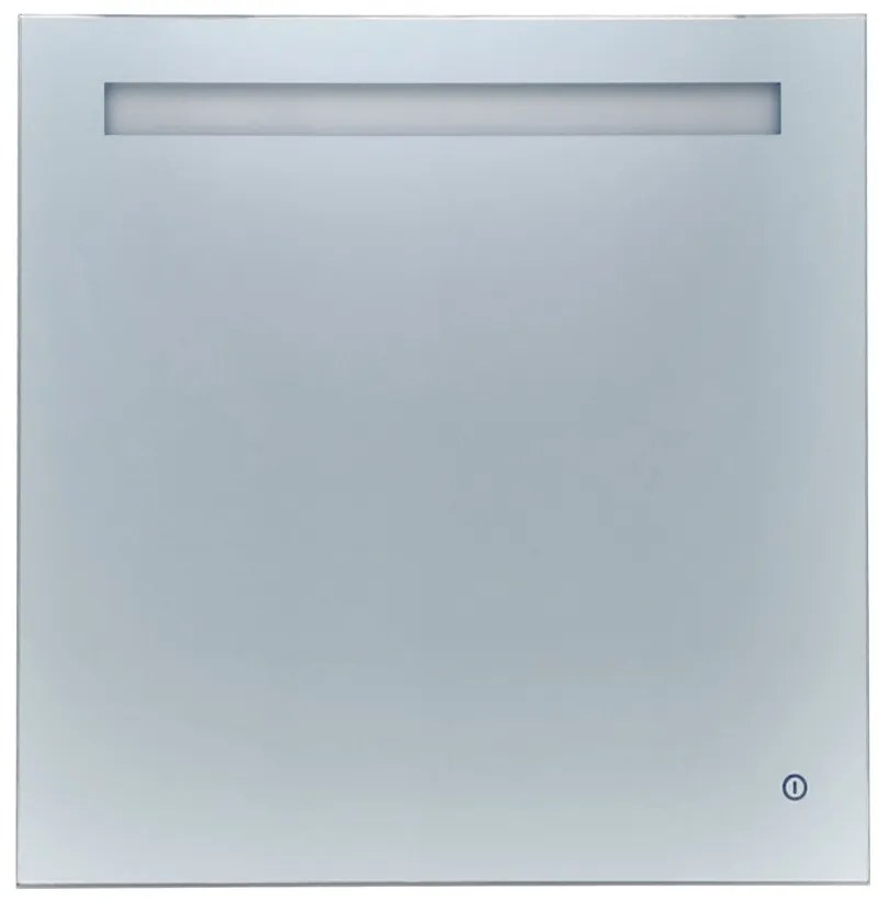 TMP LUX Touch fürdőszobai tükör - LED világítással - érintőkapcsolóval - 60 x 65 cm