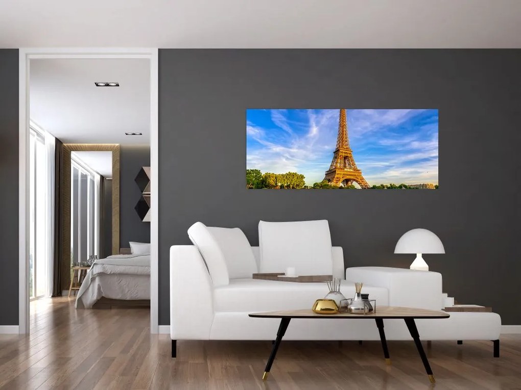 Kép - Eiffel-torony (120x50 cm)