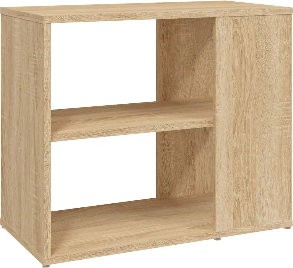 vidaXL sonoma tölgy színű szerelt fa kisszekrény 60 x 30 x 50 cm