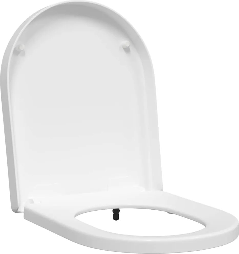vidaXL WC ülőke Állítható Fehér 48 x 36,5 x 4,5 cm Polipropilén