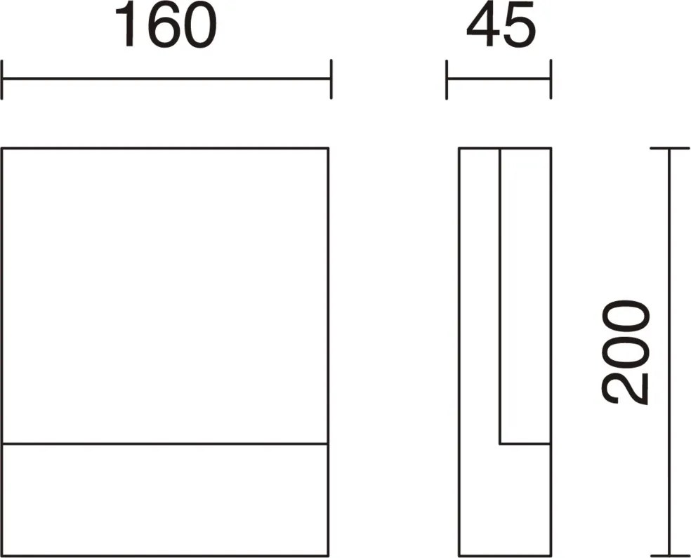 Novolux CENADI 536A-L0106A-04 Süllyesztett mennyezeti lámpa 1x6W/LED 647LM IP54