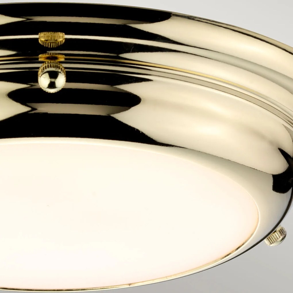 Elstead klasszikus led mennyezeti lámpa welland mini sárgaréz elswelland-f-s-pb IP54