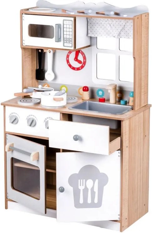 Fakonyha XXL + konyhai eszközök Ecotoys